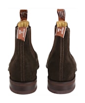 Men’s R. M. Williams Comfort Craftsman Suede Boots - G Fit - Chocolate