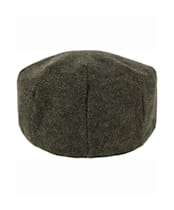 Heather Chapman British Tweed Flat Cap - Green HB