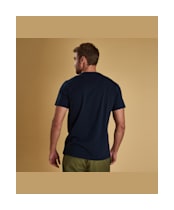 Men’s Barbour Logo Tee - New Navy