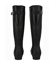 Women's Hunter Original Back Adjustable Wellington Boots - Black