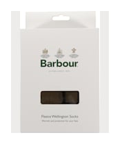 Barbour Fleece Wellington Socks - Olive