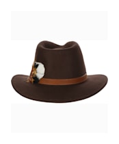 Alan Paine Richmond Felt Hat - Brown