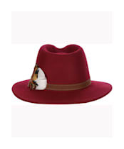 Alan Paine Richmond Felt Hat - Wine