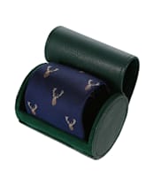 Men’s Alan Paine Ripon Silk Tie - Navy