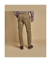 Men's Barbour Neuston Twill Chinos - Stone