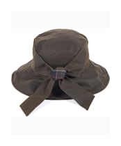 Women’s Barbour Brambling Wax Hat - Olive