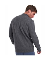 Men’s Barbour Tisbury Half Zip Sweater - Grey