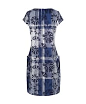 Women’s Seasalt South Downs Way Dress - Sketched Motifs Marine