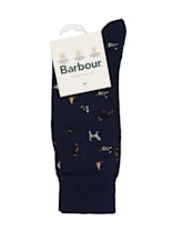 Men's Barbour Mavin Socks - Mid Blue / Dog