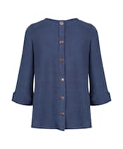 Women’s Lily & Me Hedgerow Knitted Top - Blue