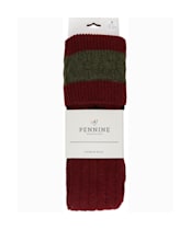 Pennine Byron Socks - Burgundy