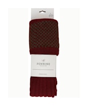 Men’s Pennine Penrith Shooting Socks - Olive / Burgundy