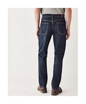 Men’s Crew Clothing Parker Straight Jeans - Dark Vintage