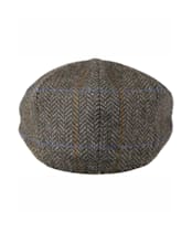Dubarry Collins Baker Boy Tweed Cap - Woodbine