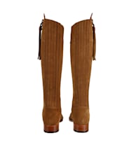 Women’s Fairfax & Favor Flat Narrow Fit Regina Boots - Tan Suede