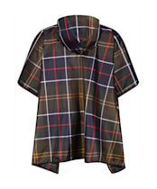 Barbour Tartan Showerproof Poncho - Classic Tartan