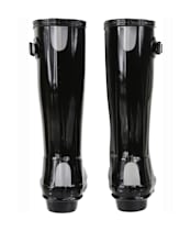 Hunter Original Kids Gloss Wellington Boots, 12-4 - Black