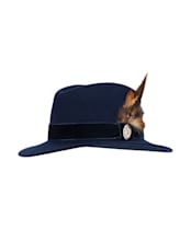 Women’s Hicks & Brown The Chelsworth Fedora - Navy