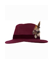 Women’s Hicks & Brown The Chelsworth Fedora - Maroon