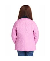 Girl's Barbour Summer Liddesdale Quilted Jacket, 2-9yrs - MOONLIGHT PINK
