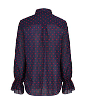 Gant Smock Dot Shirt                          - Classic Blue
