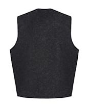 Men's Filson Mackinaw Wool Vest - Charcoal