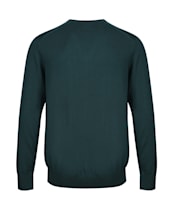 Men's Alan Paine Millbreck V-Neck Sweater - Tartan Green