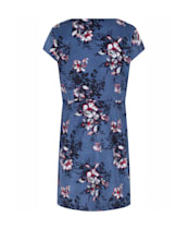 Women’s Lily & Me Short Sleeve Cord Dress - Mid Blue