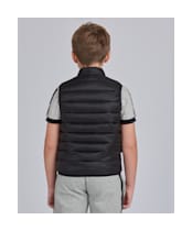 Boy's Barbour International Reed Gilet 10-15yrs - Black / Yellow