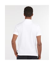 Men’s Barbour Blaine Polo Shirt - White