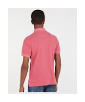 Washed Sports Polo - Fuchsia