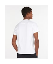 Men's Barbour Logo Tee - White