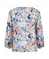 Women’s Crew Clothing Linen Blouse - Garden Print