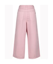 Women’s Crew Clothing Tucked Wide Leg Trouser - Ball Pink