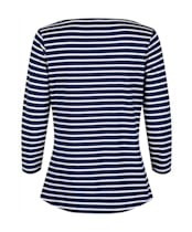 Women’s Crew Clothing Essential Breton Top - Navy / White