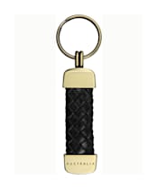 R.M. Williams Brass Key Ring - Black