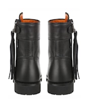 Women’s Penelope Chilvers Cropped Leather Tassel Boot - Black