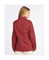 Women’s Barbour Saltwater Overshirt - Mulberry