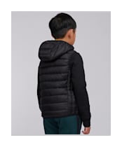 Boy’s Barbour International Ouston Hooded Gilet - Black