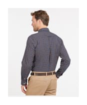 Men's Barbour Bank Check Shirt - NAVY CHECK 2