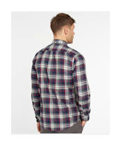 Men’s Barbour Crossfell Tailored Shirt - Navy Check