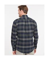 Men’s Barbour Betsom Tailored Shirt - Grey Marl Check