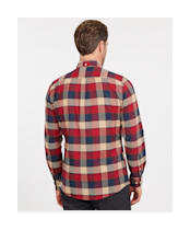 Men’s Barbour Valley Tailored Shirt - Rich Red Check