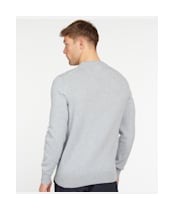 Men's Barbour Tisbury Crew Neck Sweater - Sky Blue