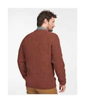 Men's Barbour Horseford Crew Neck Sweater - Cinnamon