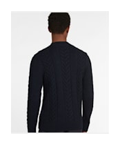 Men’s Barbour Essential Cable Knit - Navy Marl