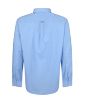 Men’s Crew Clothing Classic Micro Stripe Shirt - Sky