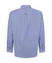 Men’s Crew Clothing Classic Micro Stripe Shirt - Ultra Marine