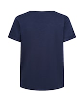 Women’s Crew Clothing Perfect Slub T-Shirt - Navy
