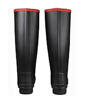 Hunter Argyll Full Knee Wellington Boots - Black